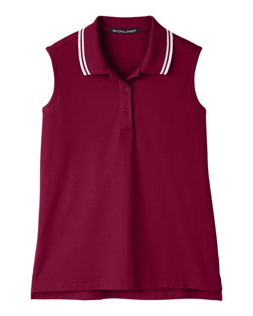 Devon & Jones DG20SW - Burgundy/ White
