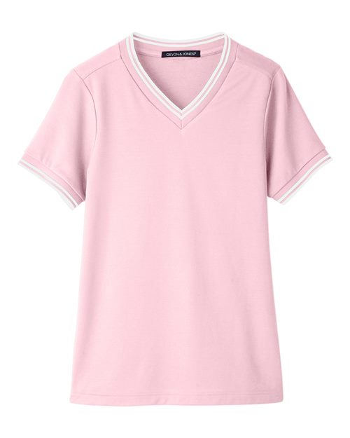 Devon & Jones DG20CW - Pink/ White