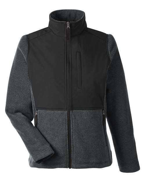 CORE365 CE890W - Heather Charcoal/ Black