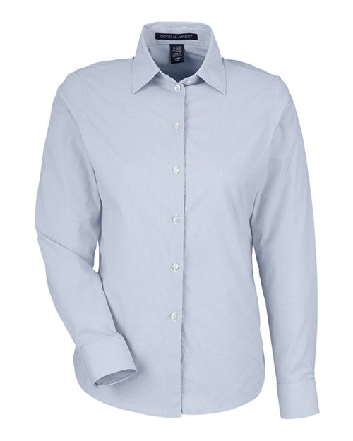 Devon & Jones DG537W - Navy/ White