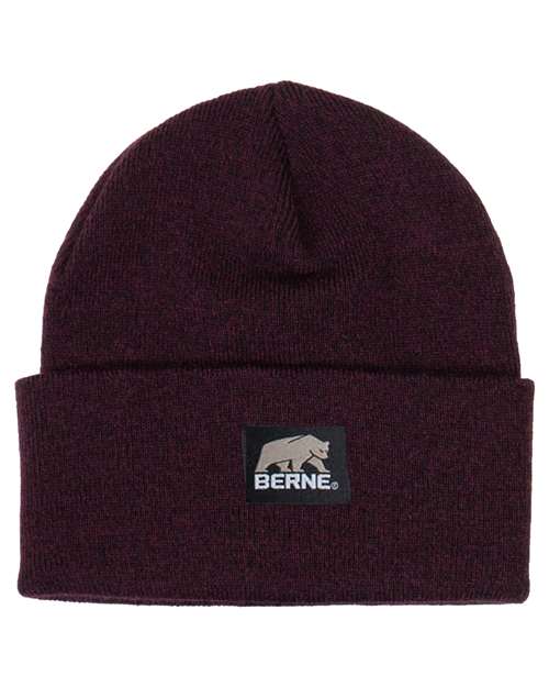 Berne Apparel H150 - Maroon/ Black
