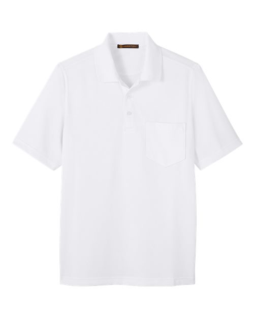 Harriton M348P - White