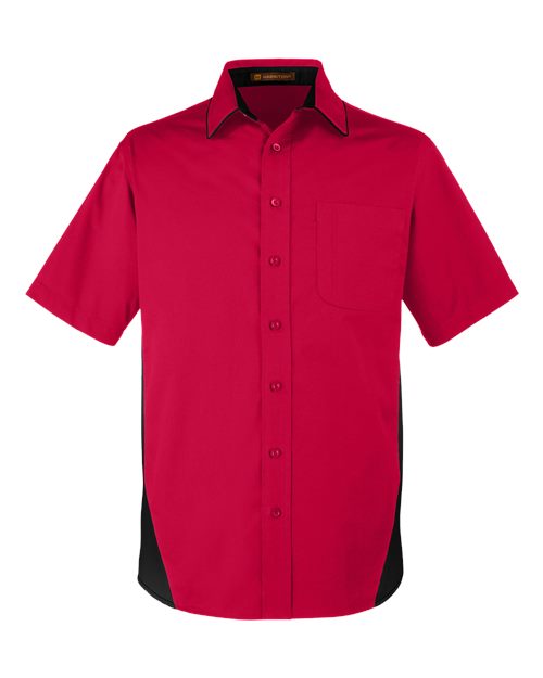 Harriton M586 - Red/ Black
