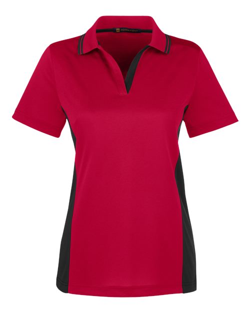 Harriton M386W - Red/ Black
