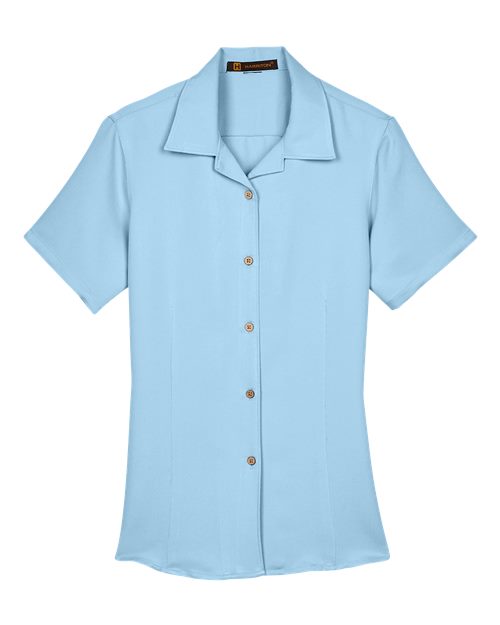 Harriton M570W - Cloud Blue