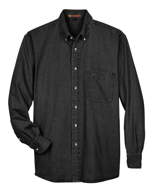 Harriton M550 - Washed Black