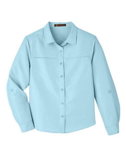 Harriton M580LW - Cloud Blue