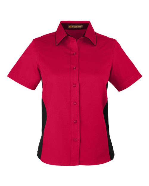 Harriton M586W - Red/ Black