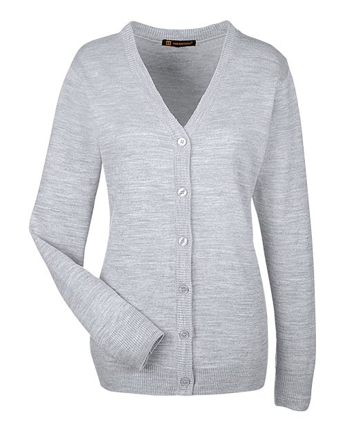 Harriton M425W - Grey Heather