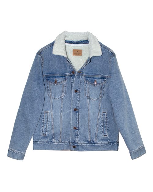 Threadfast Apparel 372J - Light Denim/ Off White