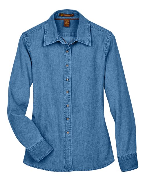 Harriton M550W - Light Denim