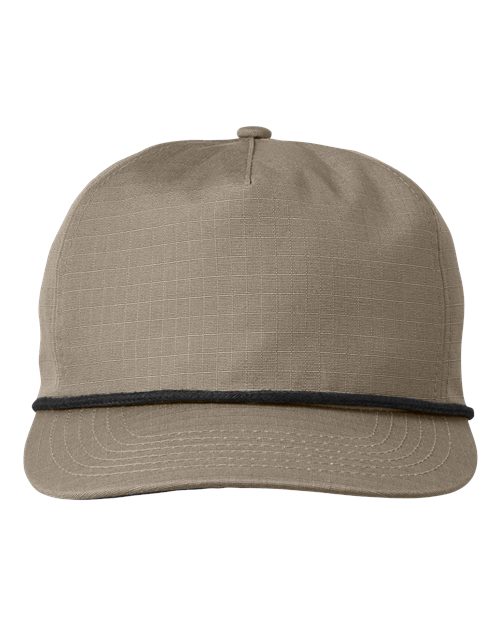 Big Accessories BA699 - Khaki/ Black Rope