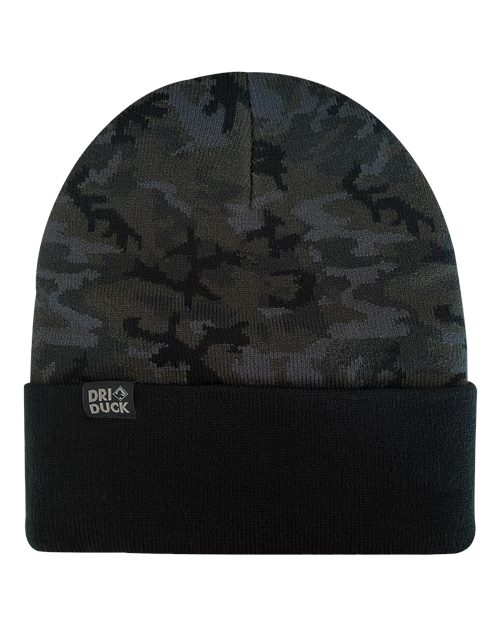 DRI DUCK 3523 - Black Woodland Camo