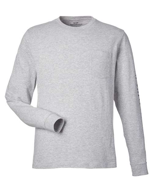 vineyard vines V021214 - Grey Heather/ Blue Blazer