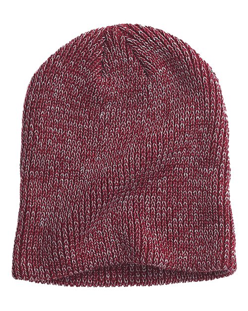 Big Accessories BA524 - Maroon/ Grey
