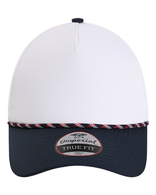 Imperial 5054 - White/ Navy/ Navy/ Red/ White