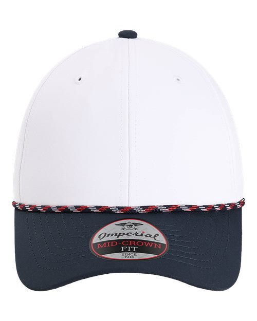 Imperial 7054 - White/ Navy/ Navy/ Red/ White