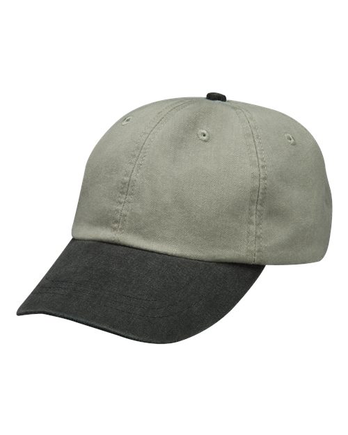 Adams Headwear LP101 - Stone/ Black