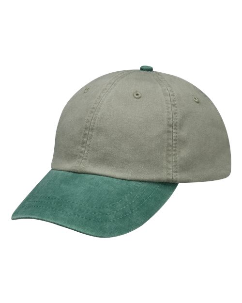 Adams Headwear LP101 - Stone/ Forest