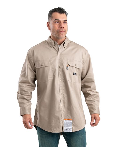 Berne Apparel FRSH10T - Khaki