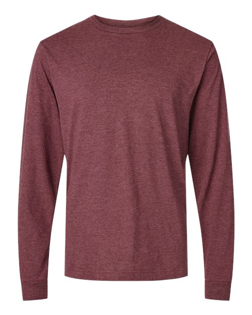 Tultex 202LS - Heather Burgundy