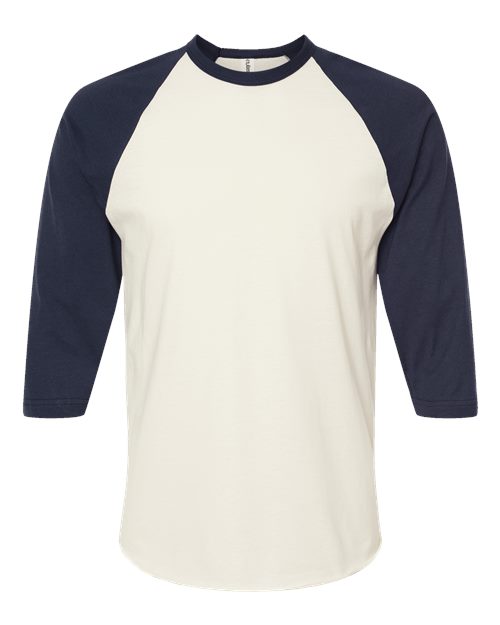 Tultex 245 - Vintage White/ Navy
