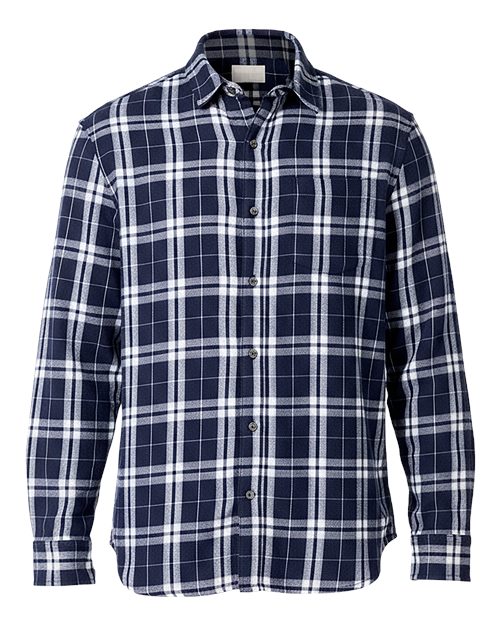Boxercraft BU7401 - Navy/ Silver Plaid