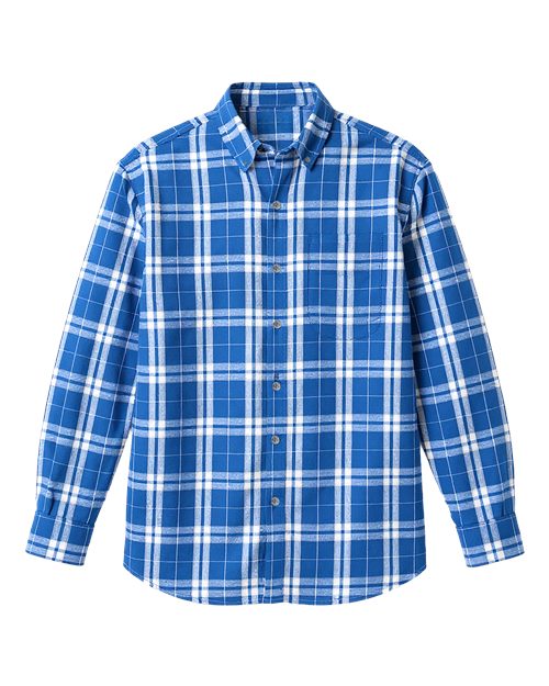 Boxercraft BU7401 - Royal/ Silver Plaid
