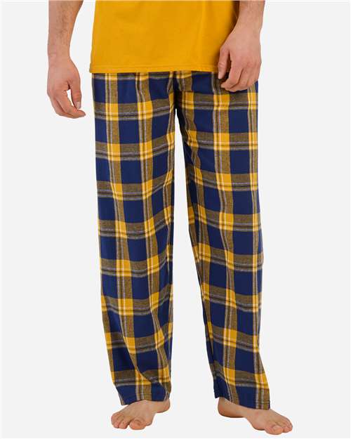 Boxercraft BM6624 - Navy Gold Mcintosh Plaid