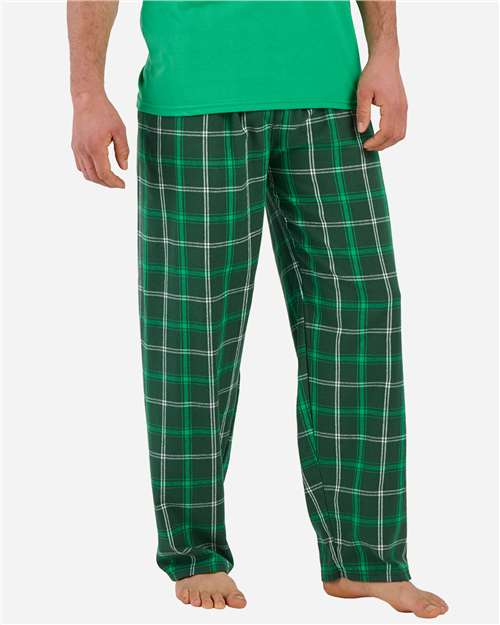 Boxercraft BM6624 - Varsity Green White Plaid