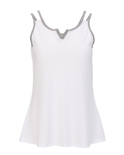 Boxercraft BW2506 - White/ Oxford Heather