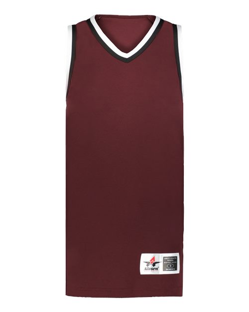 Alleson Athletic A55000 - Maroon/ Black/ White