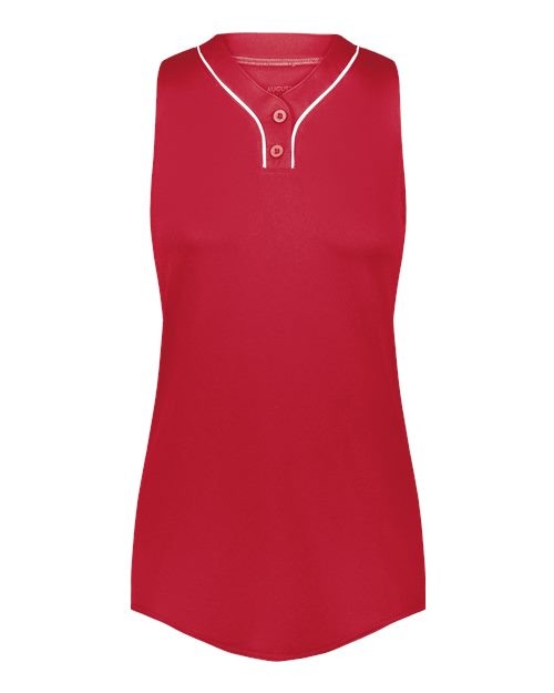 Augusta Sportswear 6914 - Scarlet/ White