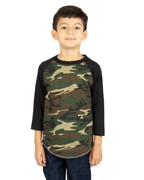 Shaka Wear SHRAGCY - Black/ Camo Green