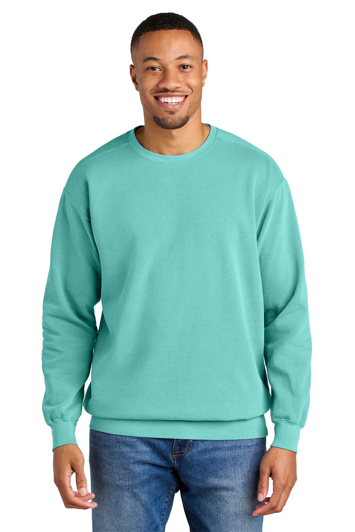 COMFORT COLORS  Ring Spun Crewneck Sweatshirt. 1566 - Chalky Mint
