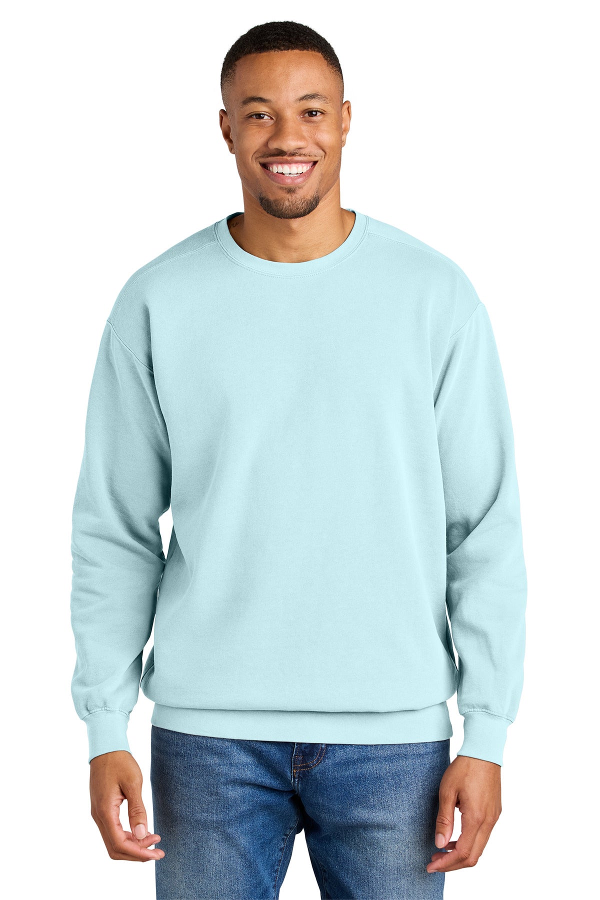COMFORT COLORS  Ring Spun Crewneck Sweatshirt. 1566 - Chambray