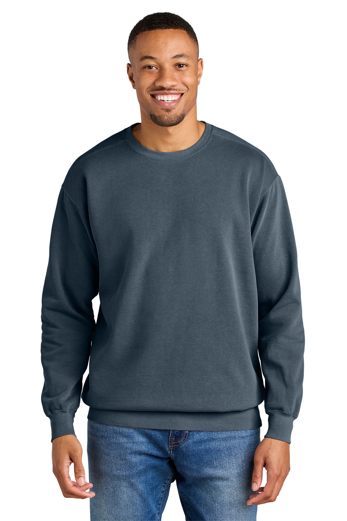 COMFORT COLORS  Ring Spun Crewneck Sweatshirt. 1566 - Denim