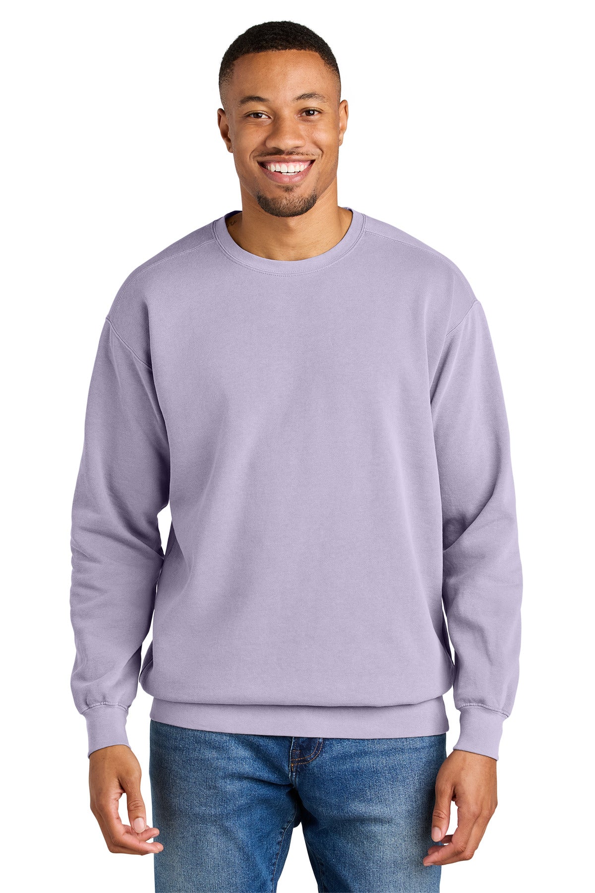 COMFORT COLORS  Ring Spun Crewneck Sweatshirt. 1566 - Orchid
