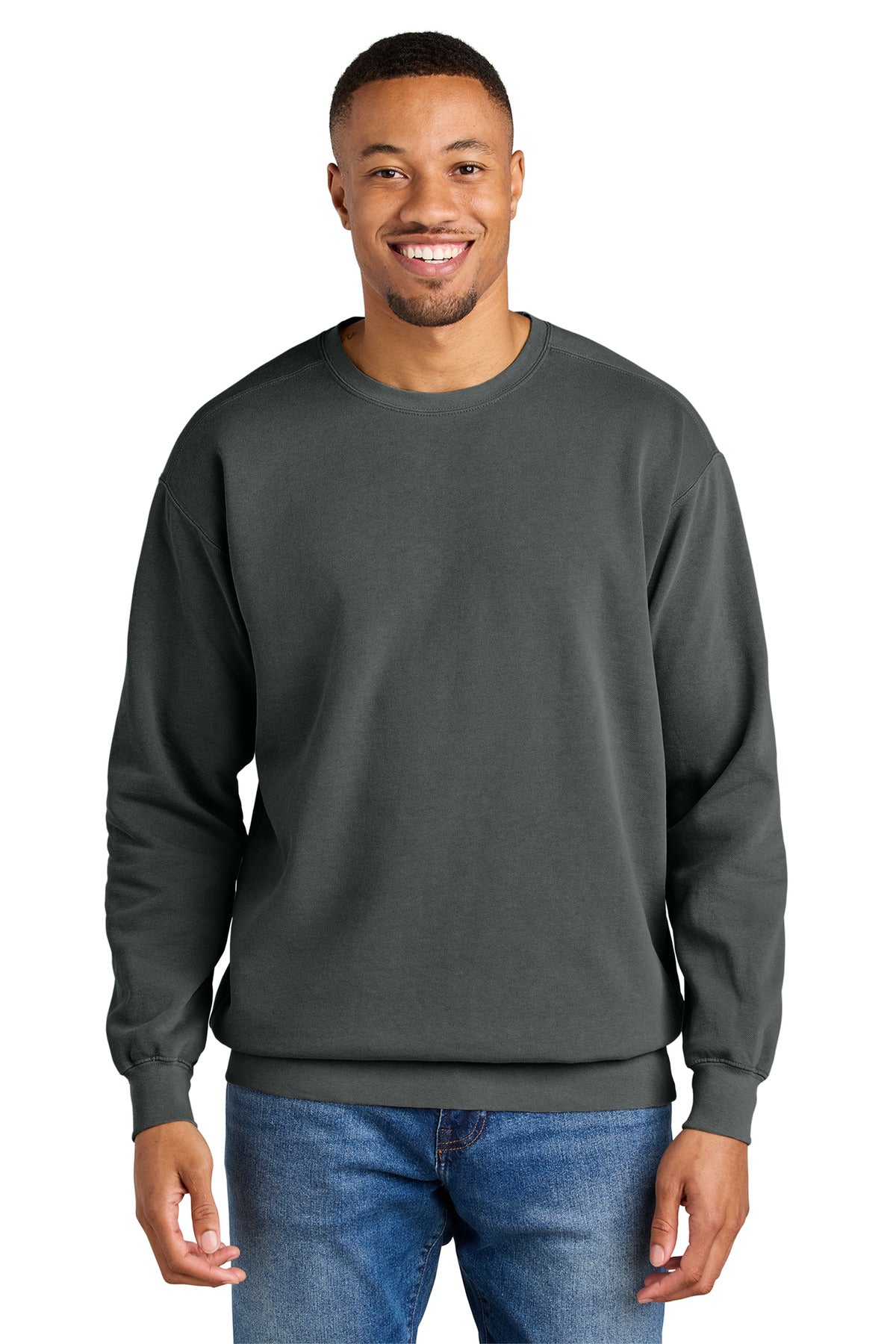 COMFORT COLORS  Ring Spun Crewneck Sweatshirt. 1566 - Pepper