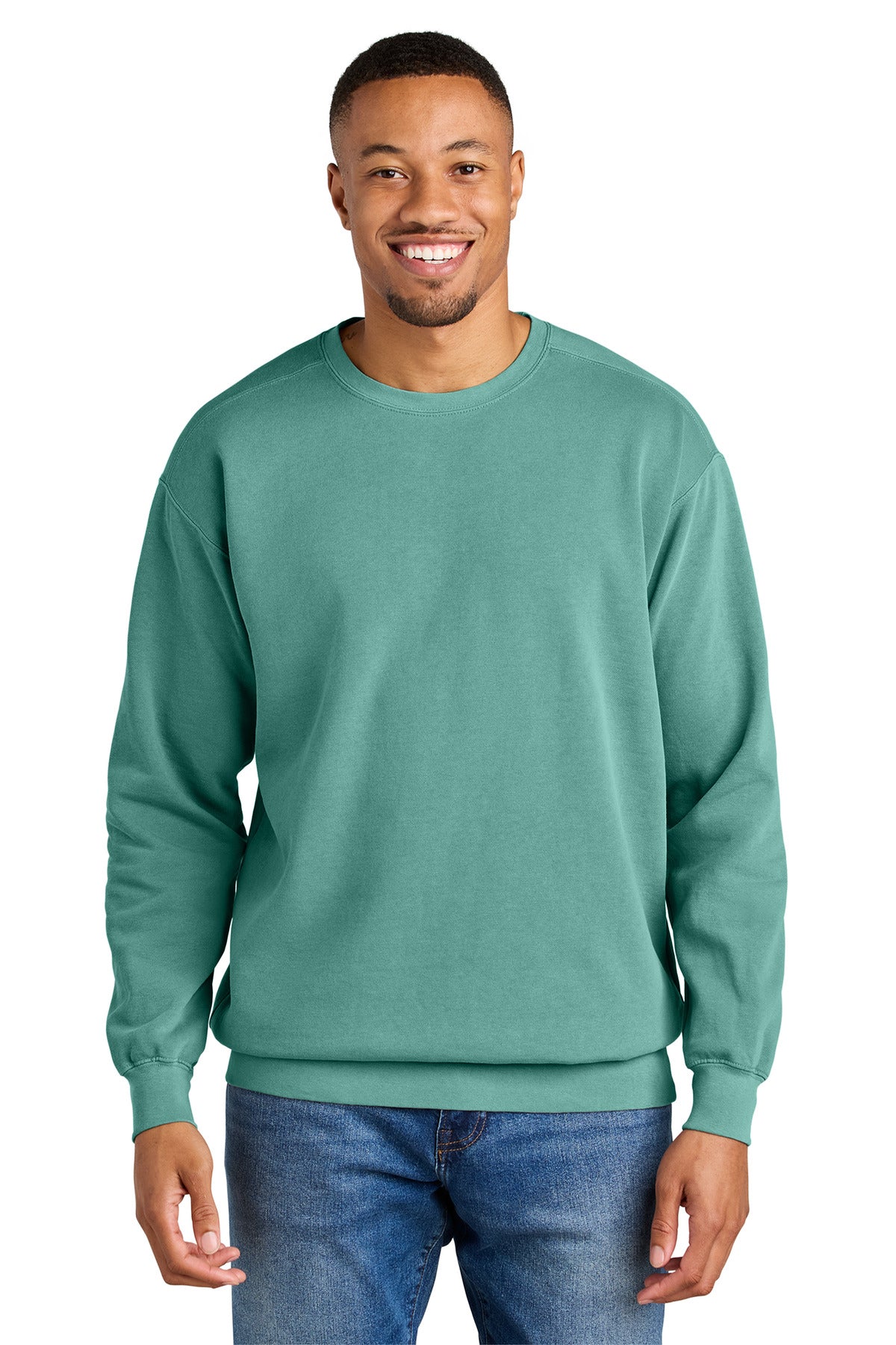 COMFORT COLORS  Ring Spun Crewneck Sweatshirt. 1566 - Seafoam