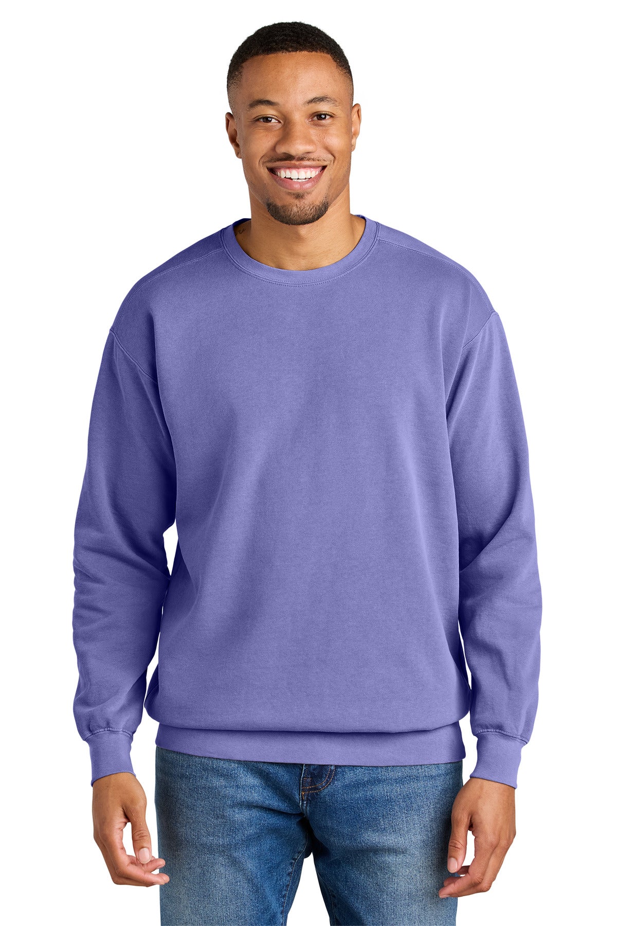 COMFORT COLORS  Ring Spun Crewneck Sweatshirt. 1566 - Violet