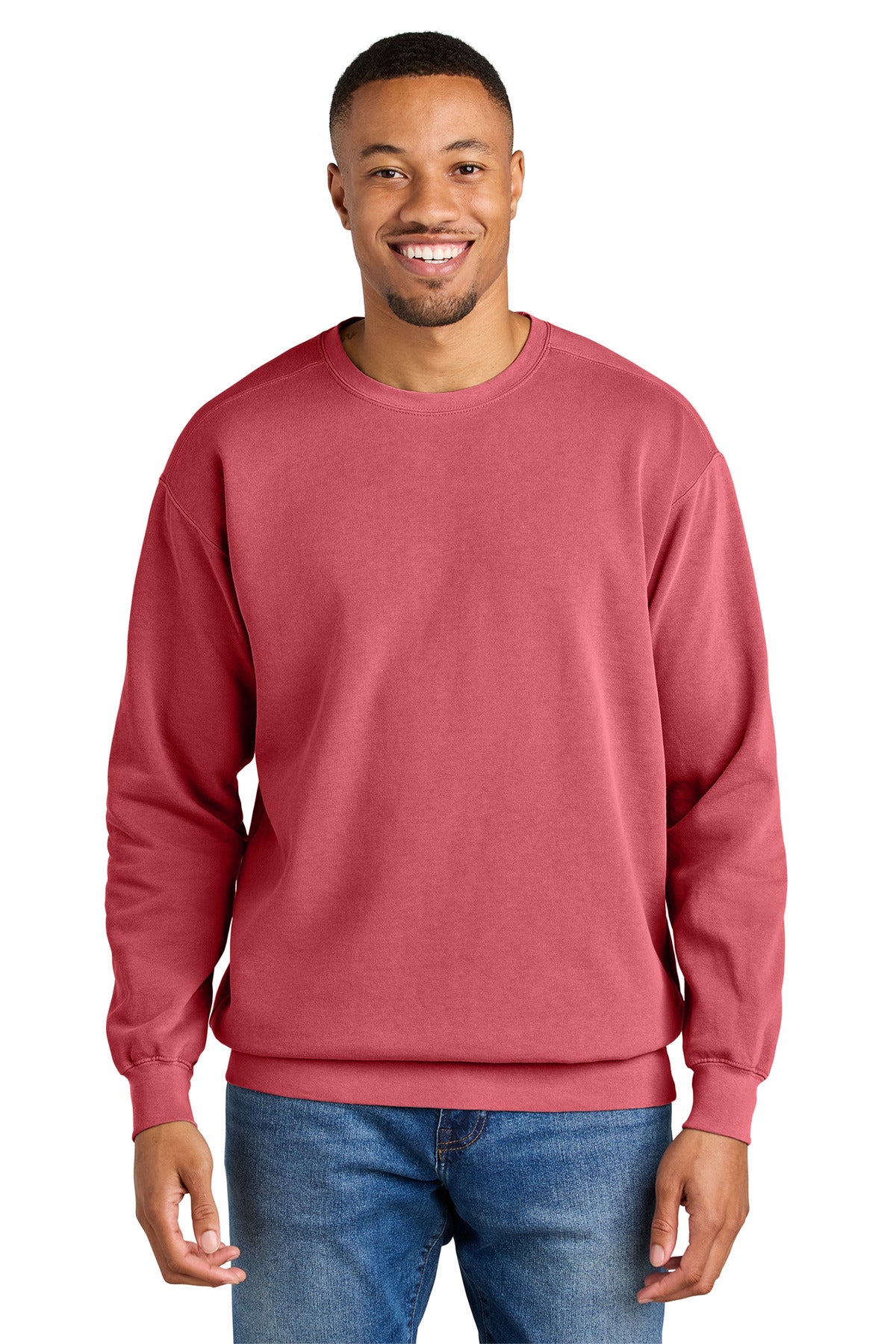 COMFORT COLORS  Ring Spun Crewneck Sweatshirt. 1566 - Watermelon
