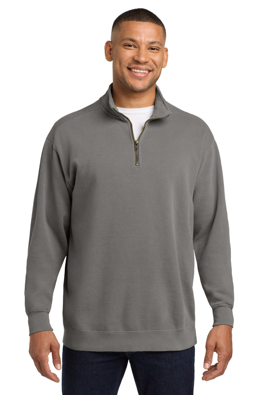 COMFORT COLORS  Ring Spun 1/4-Zip Sweatshirt. 1580 - Grey