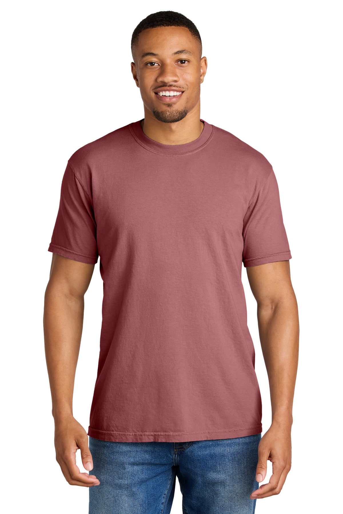 COMFORT COLORS  Heavyweight Ring Spun Tee. 1717 - Brick