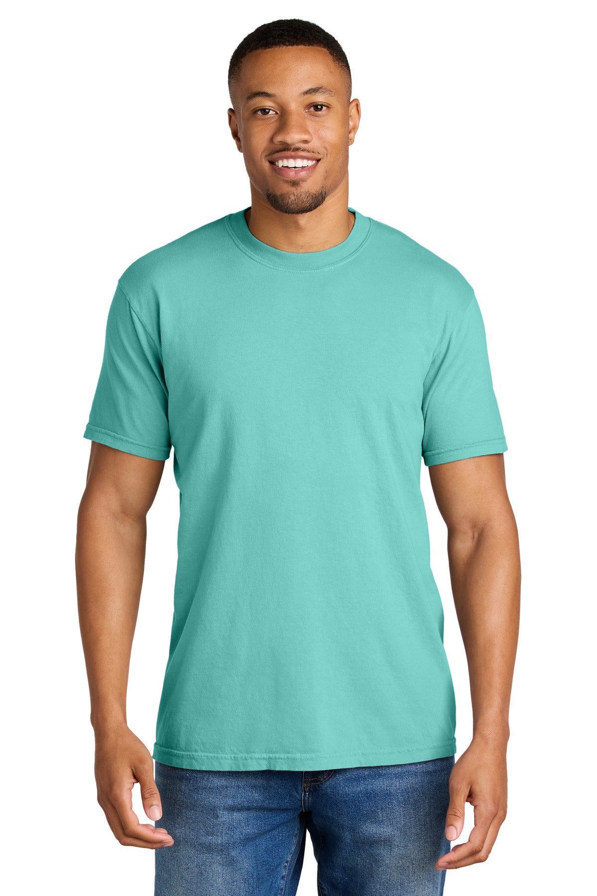 COMFORT COLORS  Heavyweight Ring Spun Tee. 1717 - Chalky Mint