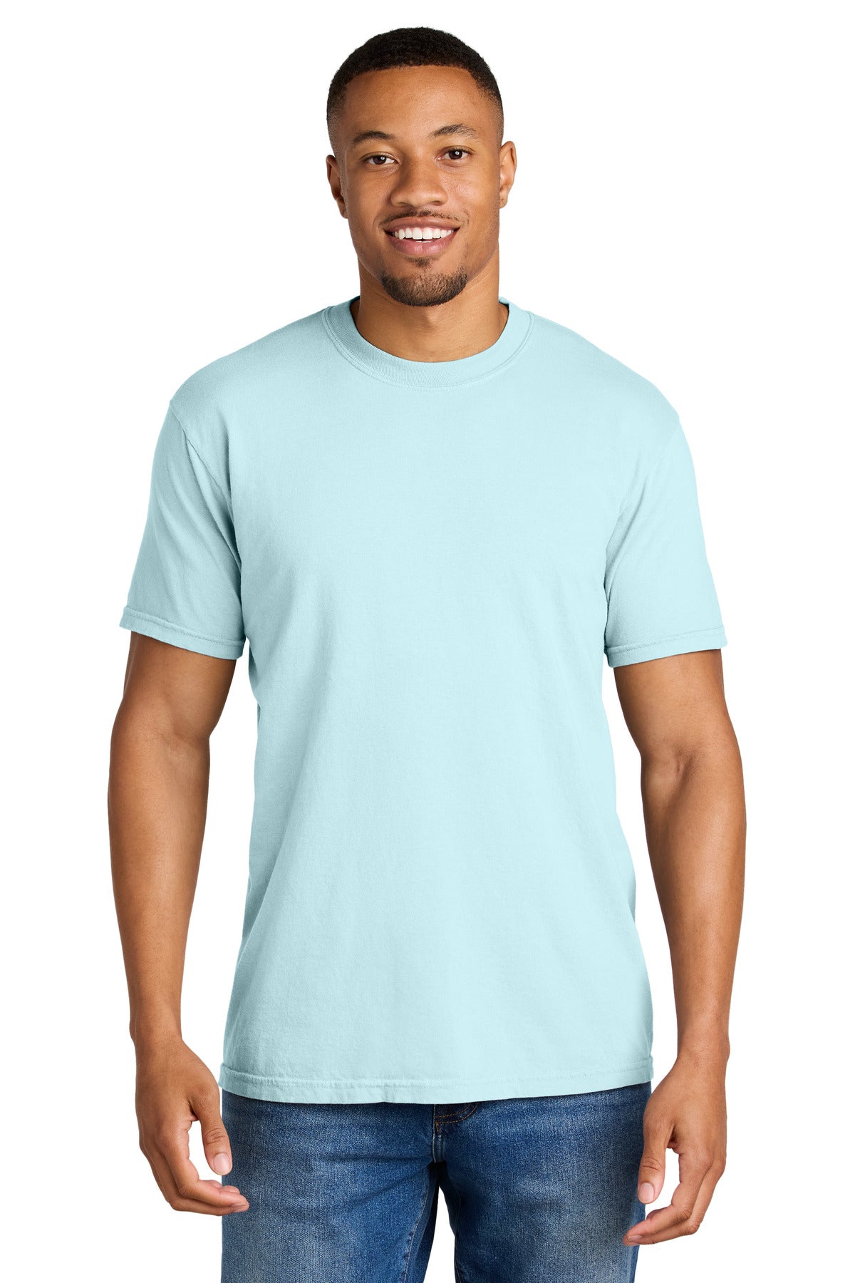 COMFORT COLORS  Heavyweight Ring Spun Tee. 1717 - Chambray