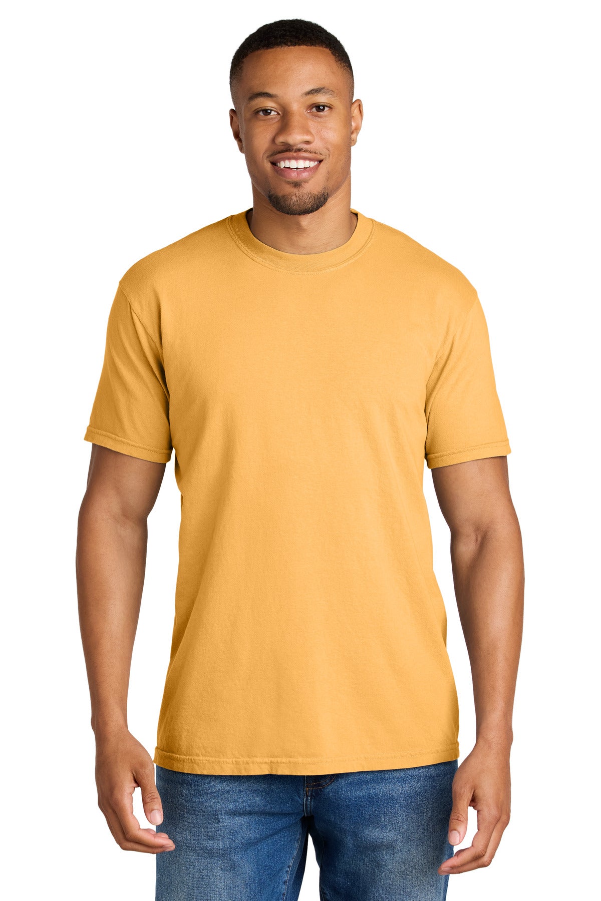 COMFORT COLORS  Heavyweight Ring Spun Tee. 1717 - Citrus