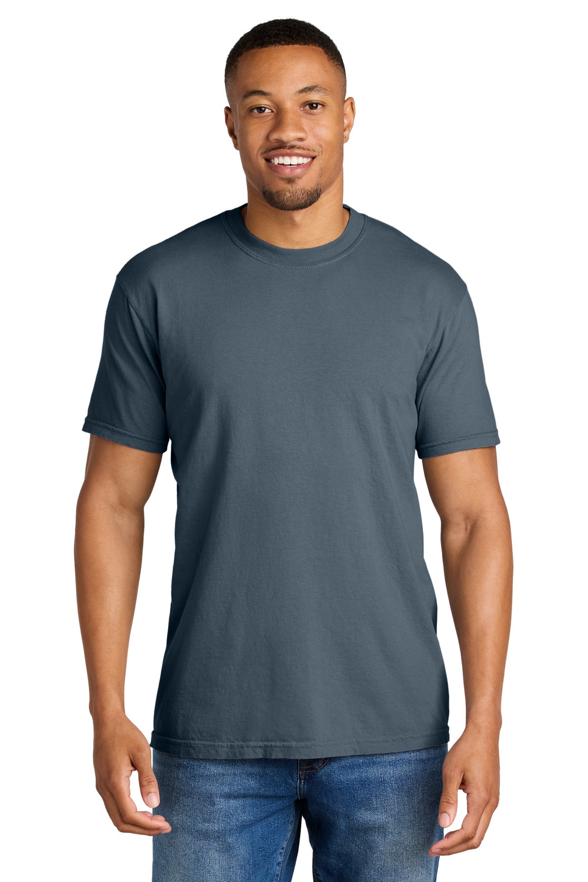 COMFORT COLORS  Heavyweight Ring Spun Tee. 1717 - Denim