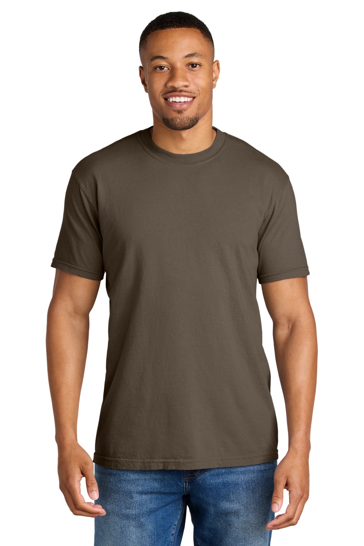COMFORT COLORS  Heavyweight Ring Spun Tee. 1717 - Espresso