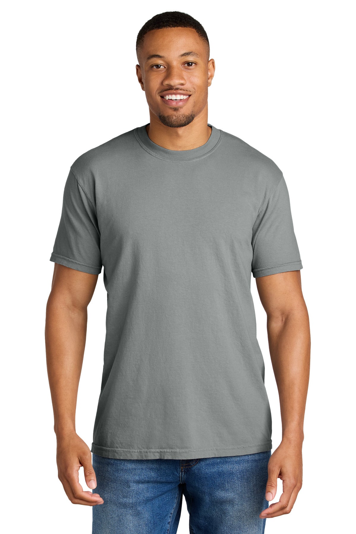 COMFORT COLORS  Heavyweight Ring Spun Tee. 1717 - Granite